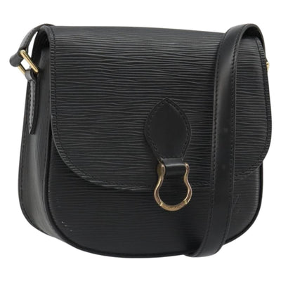 LOUIS VUITTON Epi Saint Cloud PM Shoulder Bag Black M52212 LV Auth 185722