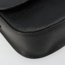 LOUIS VUITTON Epi Saint Cloud PM Shoulder Bag Black M52212 LV Auth 185722-14