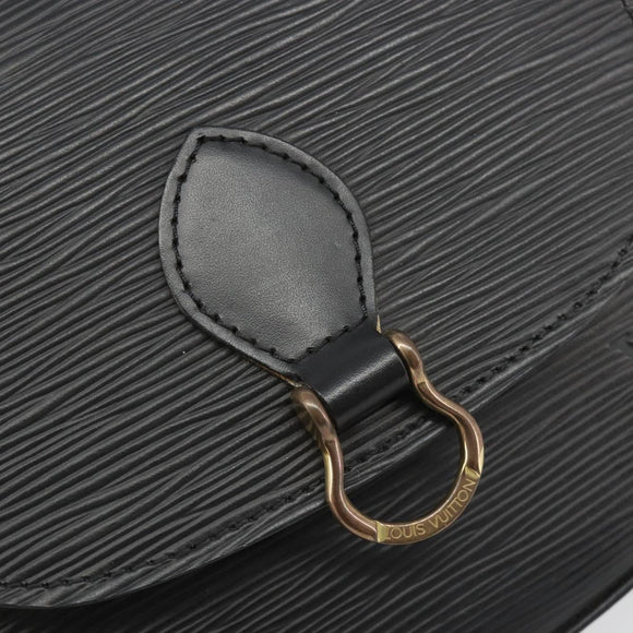 LOUIS VUITTON Epi Saint Cloud PM Shoulder Bag Black M52212 LV Auth 185722