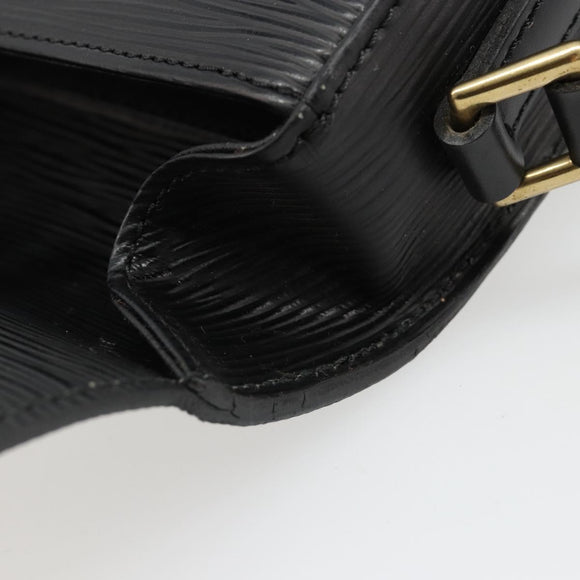LOUIS VUITTON Epi Saint Cloud PM Shoulder Bag Black M52212 LV Auth 185722
