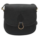 LOUIS VUITTON Epi Saint Cloud PM Shoulder Bag Black M52212 LV Auth 185722-2