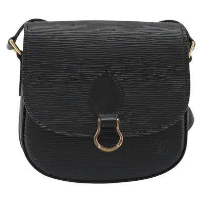 LOUIS VUITTON Epi Saint Cloud PM Shoulder Bag Black M52212 LV Auth 185722 - 0