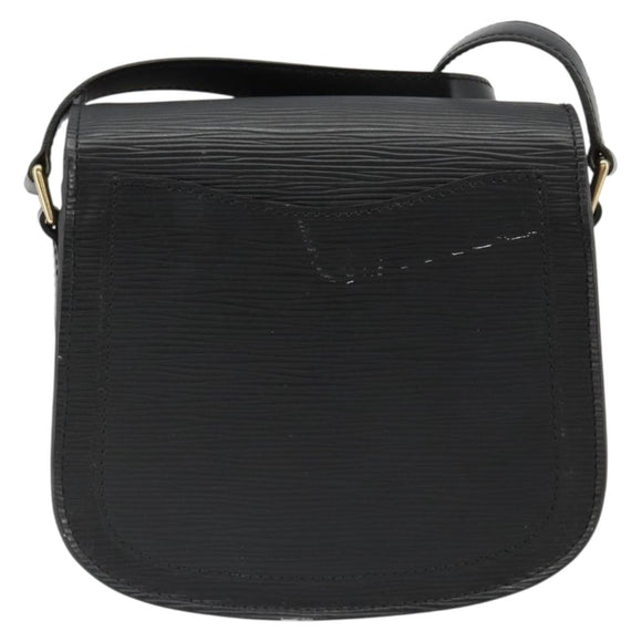 LOUIS VUITTON Epi Saint Cloud PM Shoulder Bag Black M52212 LV Auth 185722