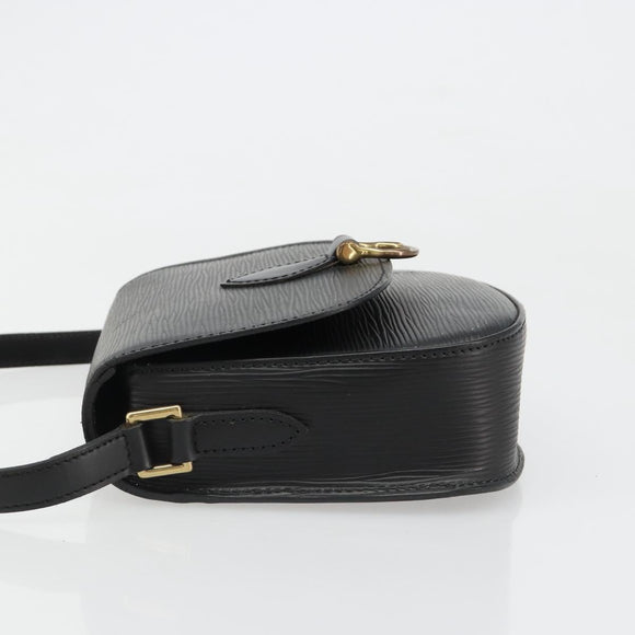 LOUIS VUITTON Epi Saint Cloud PM Shoulder Bag Black M52212 LV Auth 185722