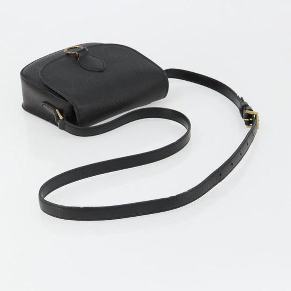 LOUIS VUITTON Epi Saint Cloud PM Shoulder Bag Black M52212 LV Auth 185722