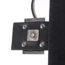 FENDI Zucchino Canvas Mamma Baguette Shoulder Bag Black Auth 185724SAV-16