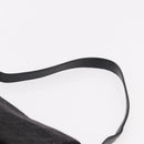 FENDI Zucchino Canvas Mamma Baguette Shoulder Bag Black Auth 185724SAV-8