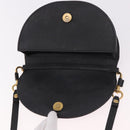 Chloe Nile Hand Bag Leather 2way Black Gold Auth 185727A-20