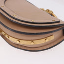 Chloe Nile Hand Bag Leather 2way Pink Gold Auth 185728A-17