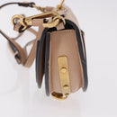 Chloe Nile Hand Bag Leather 2way Pink Gold Auth 185728A-3