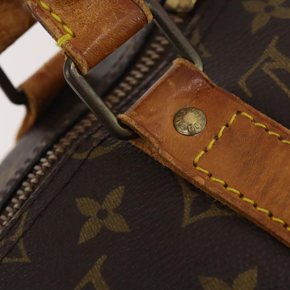 LOUIS VUITTON Monogram Keepall 50 Boston Bag M41426 LV Auth 185731