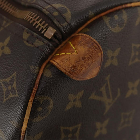 LOUIS VUITTON Monogram Keepall 50 Boston Bag M41426 LV Auth 185731