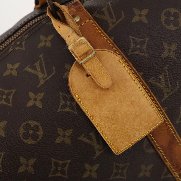 LOUIS VUITTON Monogram Keepall 50 Boston Bag M41426 LV Auth 185731