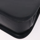 Salvatore Ferragamo Hand Bag Leather 2way Navy Gold Auth 185733A-19