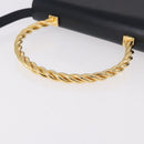 Salvatore Ferragamo Hand Bag Leather 2way Navy Gold Auth 185733A-8