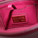 FENDI Mamma Baguette Shoulder Bag Leather Ivory Gold Auth 185734SAM-22