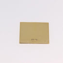 FENDI Mamma Baguette Shoulder Bag Leather Ivory Gold Auth 185734SAM-27