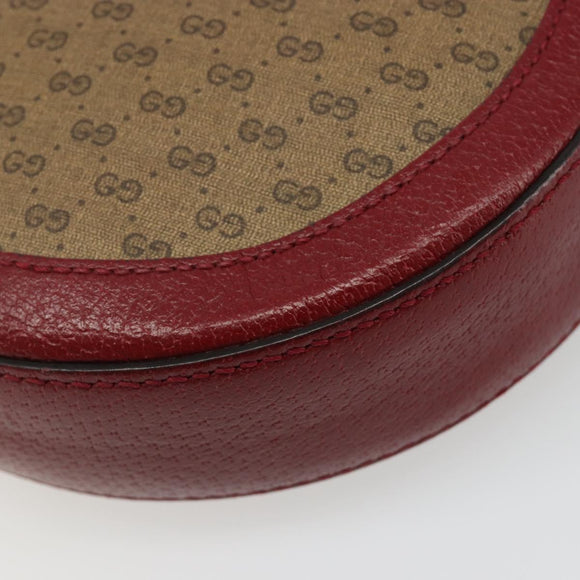 GUCCI Micro GG Supreme Doraemon Collaboration Bag PVC Beige 625216 Auth 185736M