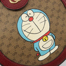 GUCCI Micro GG Supreme Doraemon Collaboration Bag PVC Beige 625216 Auth 185736M-19