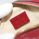 GUCCI Micro GG Supreme Doraemon Collaboration Bag PVC Beige 625216 Auth 185736M-21