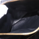 PRADA Hand Bag Harako Leather 2way Brown Gold Auth 185737A-24