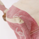 CHANEL Hand Bag Canvas Pink Gold CC Auth 185742A-10