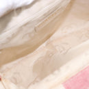 CHANEL Hand Bag Canvas Pink Gold CC Auth 185742A-11