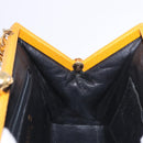 CHANEL Matelasse Chain Shoulder Bag Caviar Skin Yellow Gold CC Auth 185743A-22