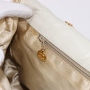 CHANEL Big Matelasse Chain Shoulder Bag Canvas Pink Gold CC Auth 185745SAV-24