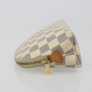 LOUIS VUITTON Damier Azur Pochette Cosmetic PM Etui N60024 LV Auth 185747-4