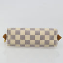 LOUIS VUITTON Damier Azur Pochette Cosmetic PM Etui N60024 LV Auth 185747-6
