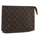 LOUIS VUITTON Monogram Poche Toilette 26 Pouch M47542 LV Auth 185748-1