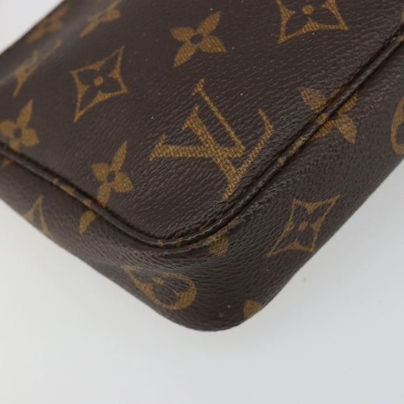 LOUIS VUITTON Monogram Pochette Accessoires Accessory Pouch M51980 Auth 185749