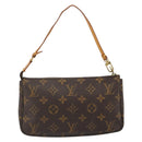 LOUIS VUITTON Monogram Pochette Accessoires Accessory Pouch M51980 Auth 185749-2