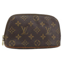 LOUIS VUITTON Monogram Leopard Azzedine Alaïa Alma Pouch M99032 LV Auth 185752A-1