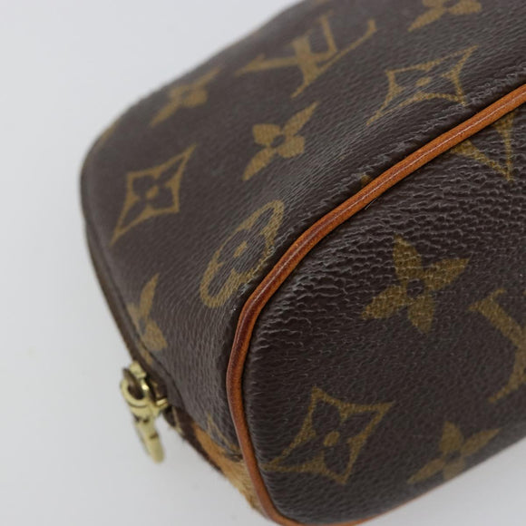 LOUIS VUITTON Monogram Leopard Azzedine Alaïa Alma Pouch M99032 LV Auth 185752A