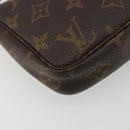 LOUIS VUITTON Monogram Pochette Accessoires Pouch M51980 LV Auth 185753A-15