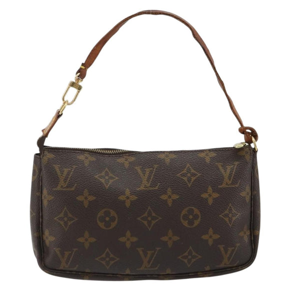 LOUIS VUITTON Monogram Pochette Accessoires Pouch M51980 LV Auth 185753A