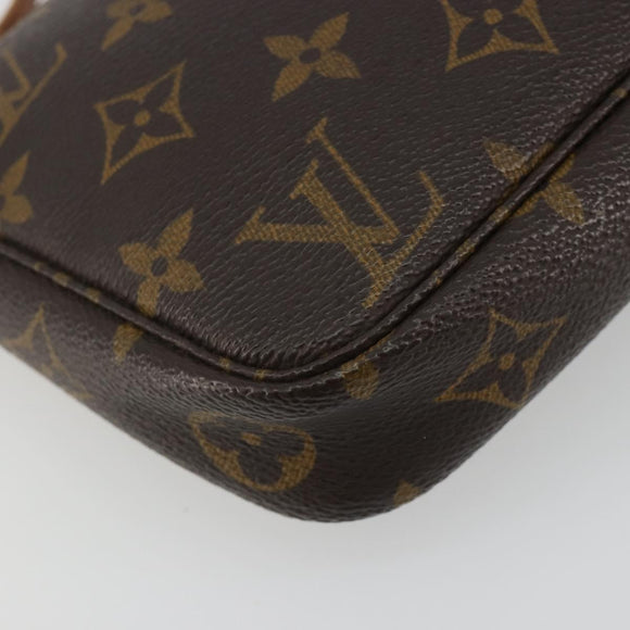 LOUIS VUITTON Monogram Pochette Accessoires Pouch M51980 LV Auth 185754A