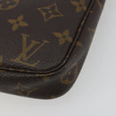 LOUIS VUITTON Monogram Pochette Accessoires Pouch M51980 LV Auth 185754A-16