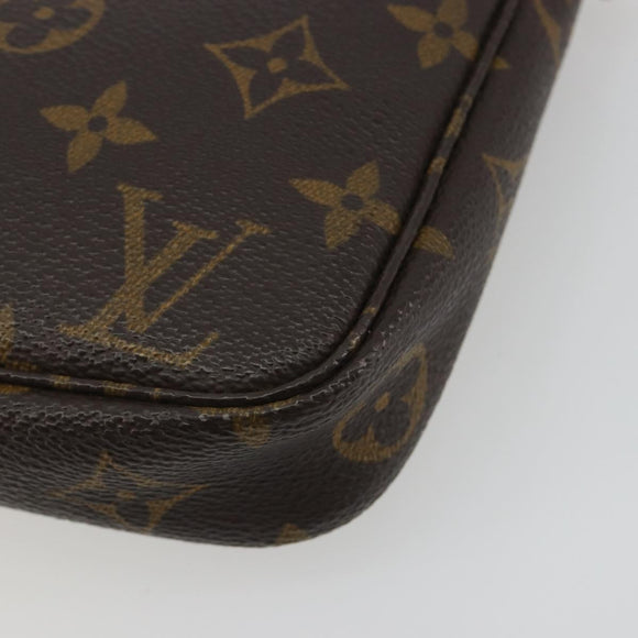 LOUIS VUITTON Monogram Pochette Accessoires Pouch M51980 LV Auth 185754A