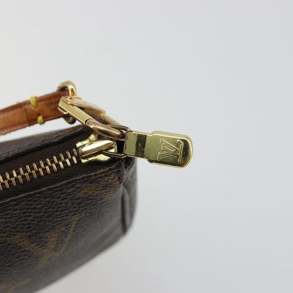 LOUIS VUITTON Monogram Pochette Accessoires Pouch M51980 LV Auth 185754A