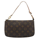 LOUIS VUITTON Monogram Pochette Accessoires Pouch M51980 LV Auth 185754A-13