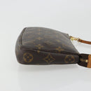 LOUIS VUITTON Monogram Pochette Accessoires Pouch M51980 LV Auth 185754A-3