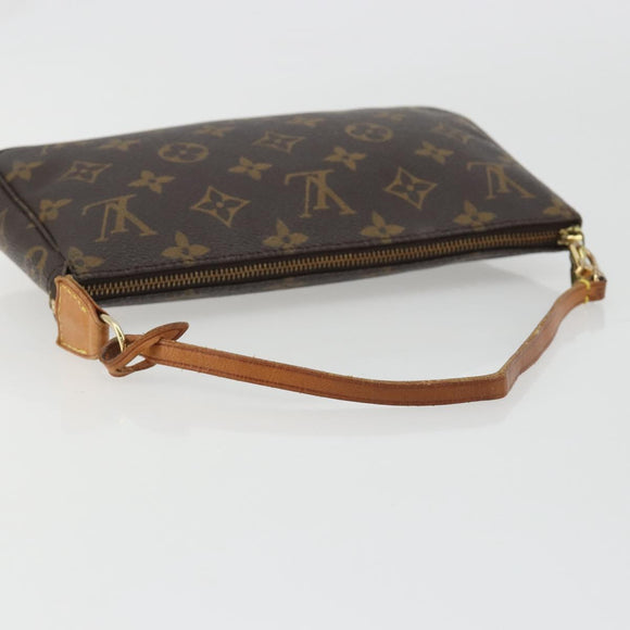 LOUIS VUITTON Monogram Pochette Accessoires Pouch M51980 LV Auth 185754A
