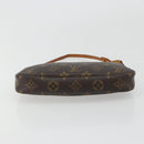 LOUIS VUITTON Monogram Pochette Accessoires Pouch M51980 LV Auth 185754A-5