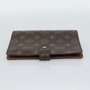 LOUIS VUITTON Monogram Agenda MM Day Planner Cover R20105 LV Auth 185755A-3
