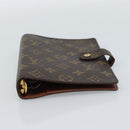 LOUIS VUITTON Monogram Agenda MM Day Planner Cover R20105 LV Auth 185755A-6
