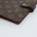 LOUIS VUITTON Monogram Agenda MM Day Planner Cover R20105 LV Auth 185755A-7