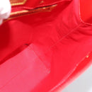 LOUIS VUITTON Monogram Vernis Reade MM Hand Bag Red Rouge M91086 LV Auth 185756-17